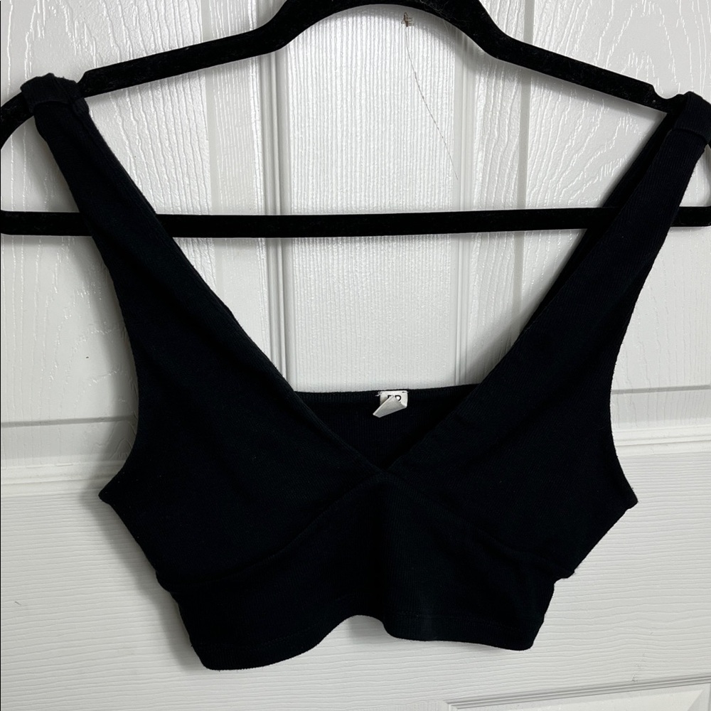 BP Vneck Tank Crop Top